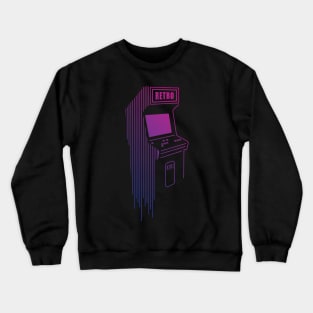 Retro Arcade Machine Crewneck Sweatshirt